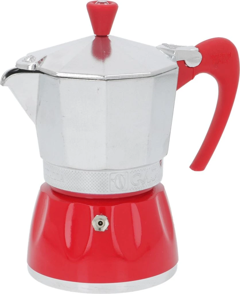 G.A.T. Moka Delizia 3-Cup Moka Pot - Red 1 G.A.T. Moka Delizia 3-Cup Moka Pot - Red