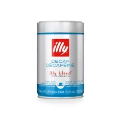 Illy Ground Espresso Classico Decaffeinated Coffee - Medium Roast
