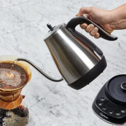 Capresso Pour-Over Kettle -Coffee Machine Shop 290 wetgrounds2