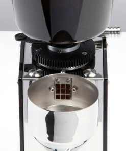 Profitec Pro T64 Espresso Grinder -Coffee Machine Shop 4381 original pro t64 grounds chamber open