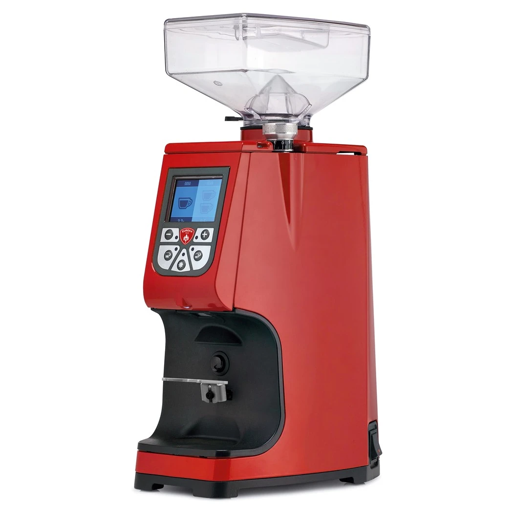 Eureka Atom Espresso Grinder In Red 1 Eureka Atom Espresso Grinder In Red