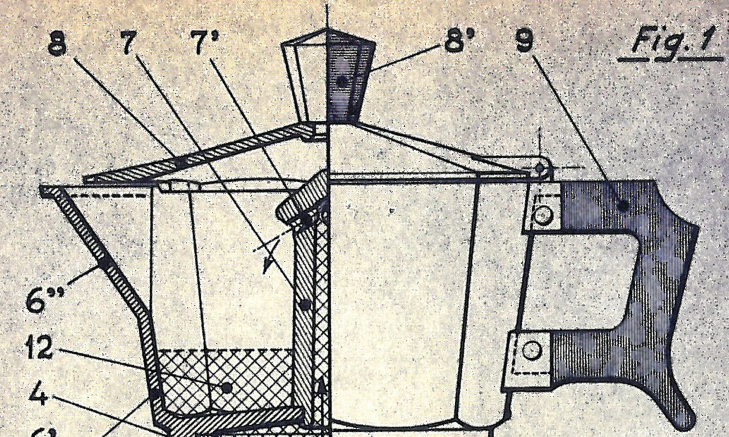Bialetti Glass Storage Jar With Moka Top 2 Bialetti Glass Storage Jar With Moka Top - Image 2