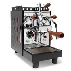 Coffee Machine Shop 15 Bezzera Aria PID Espresso Machine With Flow Control - Black With Rosewood