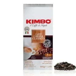 Kimbo Il Caffe Di Napoli CaffeCrema Classico Whole Bean -Coffee Machine Shop CaffeCremaClassicoWholeBean Beans