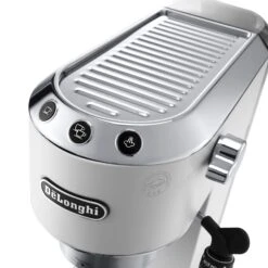 DeLonghi EC685W Dedica Deluxe Espresso Machine - White -Coffee Machine Shop DedicaDeLuxe EC685W warmingplate