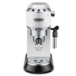DeLonghi EC685W Dedica Deluxe Espresso Machine - White -Coffee Machine Shop DedicaDeluxeWhite Main