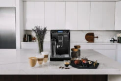 Refurbished DeLonghi Eletta Cappuccino In Black ECAM44660B 9 Refurbished DeLonghi Eletta Cappuccino In Black ECAM44660B -Coffee Machine Shop ECAM44660B Lifestyles April2019 2