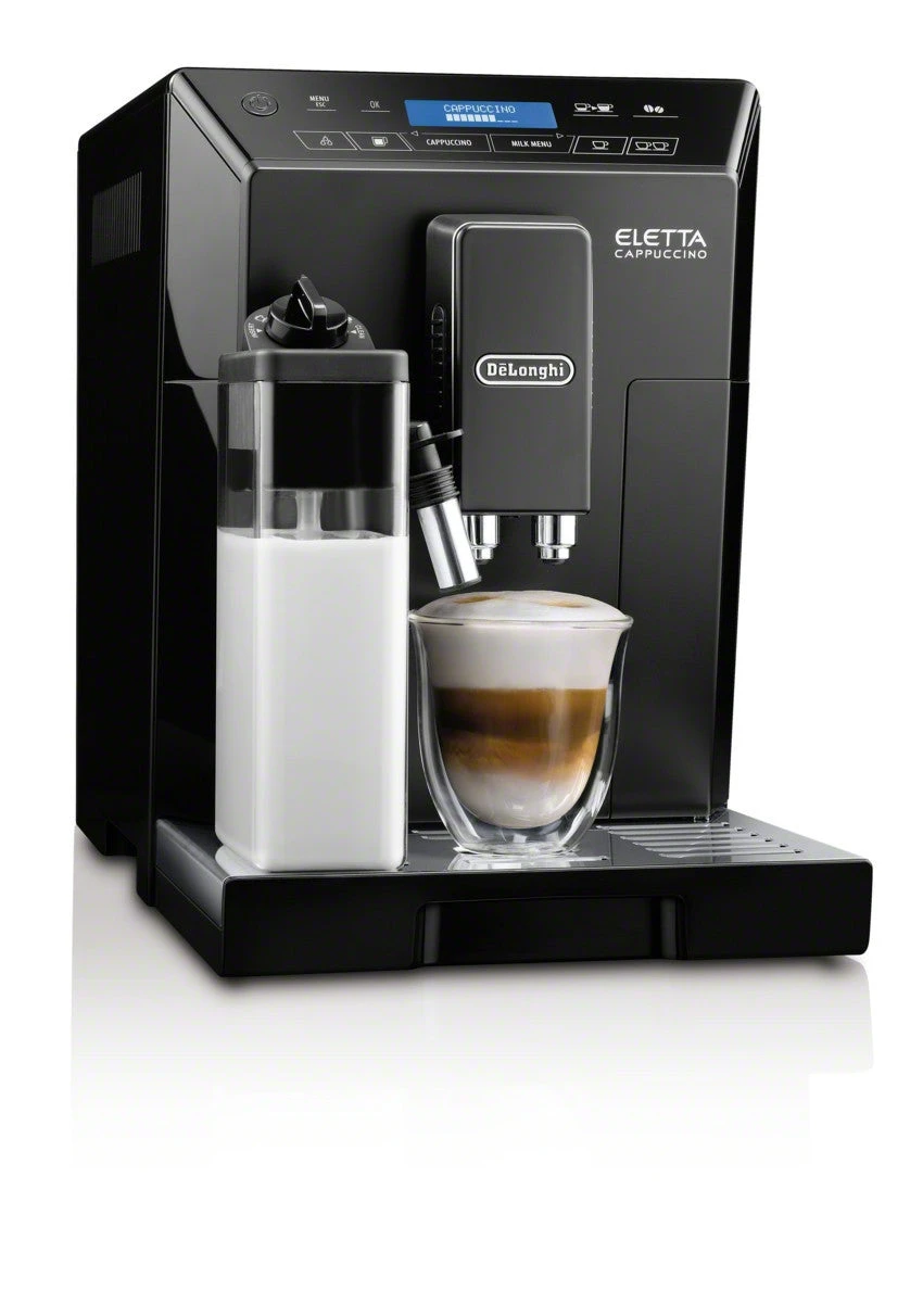 Refurbished DeLonghi Eletta Cappuccino In Black ECAM44660B 1 Refurbished DeLonghi Eletta Cappuccino In Black ECAM44660B