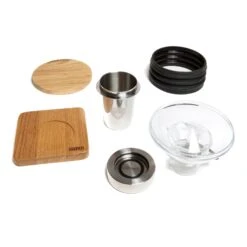 Eureka Oro Mignon Single Dose Grinder - Chrome -Coffee Machine Shop EURMIGSNGLBLK 0794