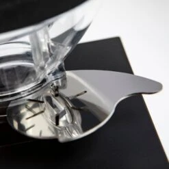 Eureka Oro Mignon Single Dose Grinder - Chrome -Coffee Machine Shop EURMIGSNGLBLK 0803