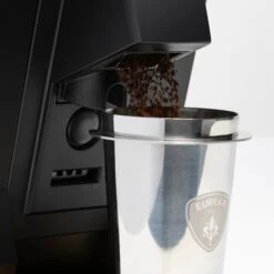 Eureka Oro Mignon Single Dose Grinder - Chrome -Coffee Machine Shop EURMIGSNGLBLK 0829