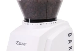 Baratza Encore Coffee Grinder In White -Coffee Machine Shop EncoreCollar White