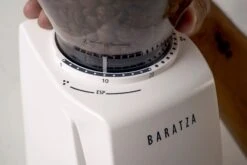 Baratza Encore ESP Coffee And Espresso Grinder - White -Coffee Machine Shop EncoreESP Lifestyle TMC 24 Resized