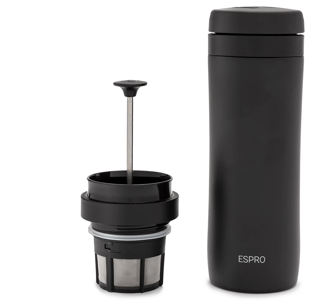 Espro P1 Travel Press For Coffee - Black 1 Espro P1 Travel Press For Coffee - Black