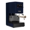 Gaggia Classic Evo Pro Espresso Machine In Classic Blue With Tiger Maple