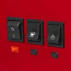 Gaggia Classic Evo Pro Espresso Machine In Cherry Red -Coffee Machine Shop GACLASSICEVOPRORED 0001L