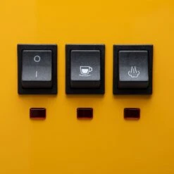 Gaggia Classic Evo Pro Espresso Machine In Sunshine Yellow With Walnut -Coffee Machine Shop GACLASSICEVOPROYLW 2097 4277dcc8 adbd 4d82 aa87 91f8eb47a16d