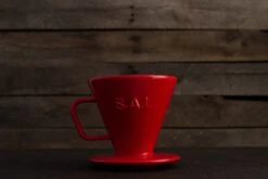 Saint Anthony Industries C70 Ceramic Pourover Brewer - Red -Coffee Machine Shop IMG 35785