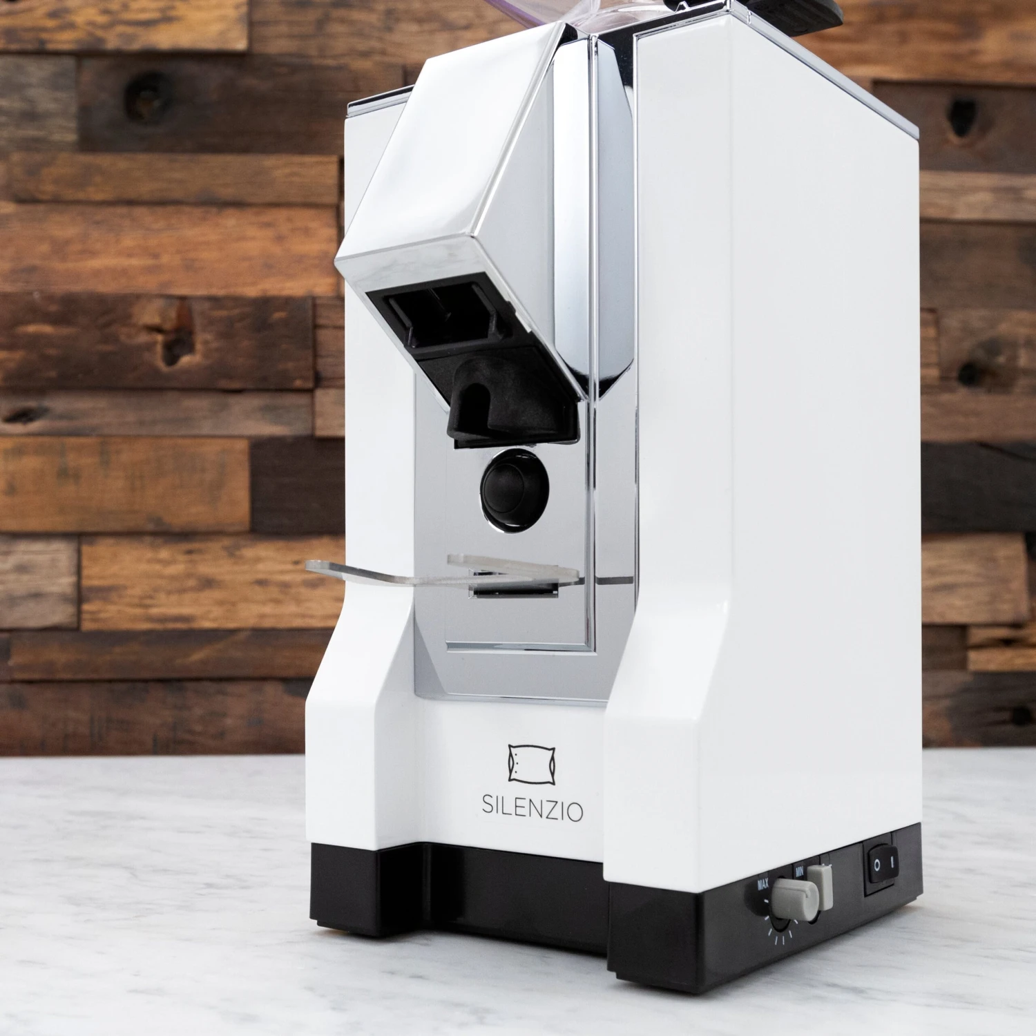 Eureka Mignon Silenzio Espresso Grinder In White 6 Eureka Mignon Silenzio Espresso Grinder In White - Image 6