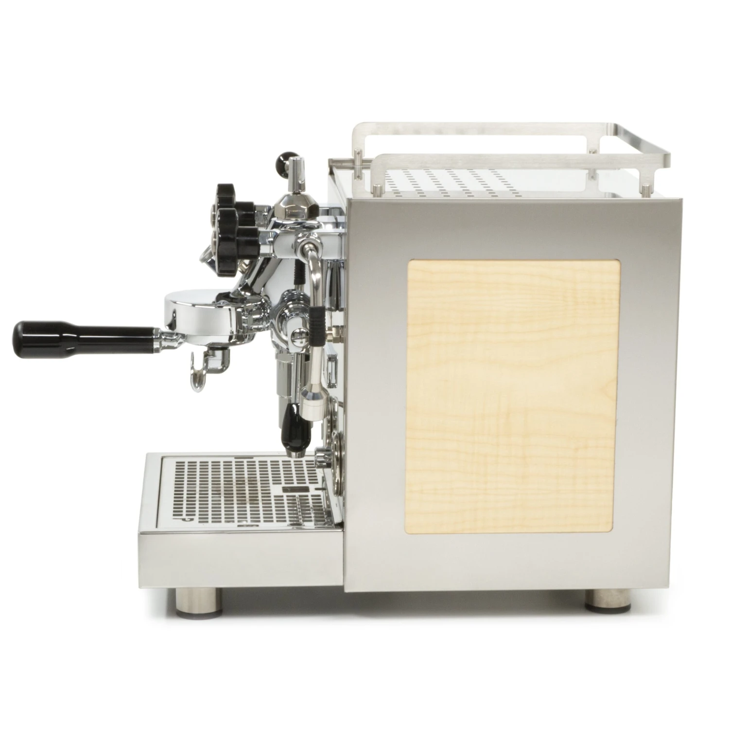 Profitec Pro 600 Dual Boiler Espresso Machine With Flow Control - Maple Curly Figured 2 Profitec Pro 600 Dual Boiler Espresso Machine With Flow Control - Maple Curly Figured - Image 2