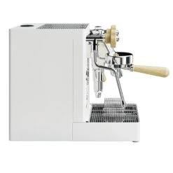 Lelit Mara X Heat Exchanger Espresso Machine - Matte White -Coffee Machine Shop MaraXMatteWhite Side