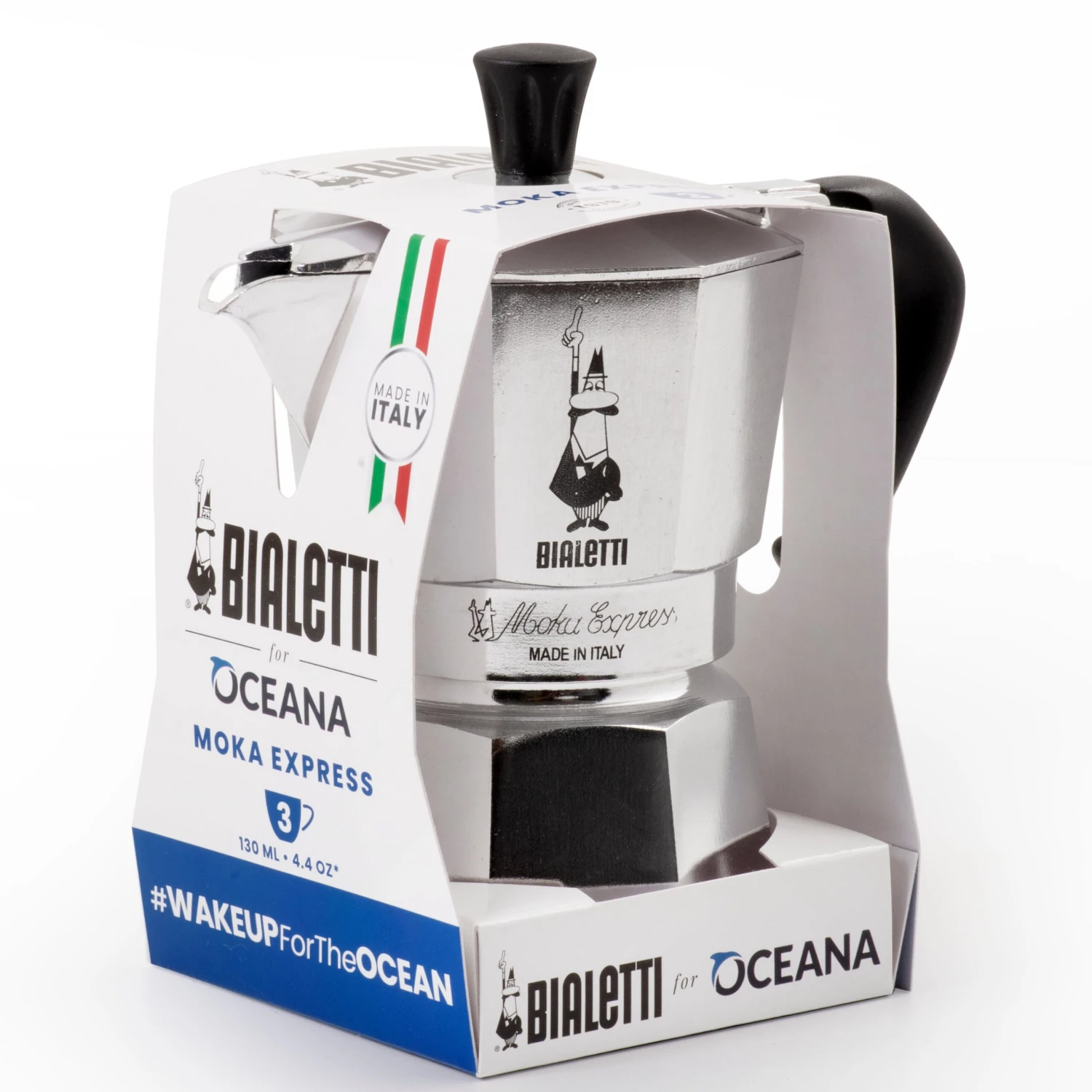 Bialetti Moka Express 3-Cup Moka Pot 2 Bialetti Moka Express 3-Cup Moka Pot - Image 2