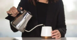 Fellow Stagg 1L Pour-Over Kettle - Polished Steel -Coffee Machine Shop PolishedstaggandJoey