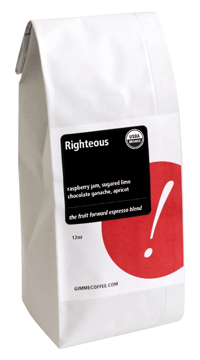 Gimme! Coffee Righteous Espresso Blend 1 Gimme! Coffee Righteous Espresso Blend
