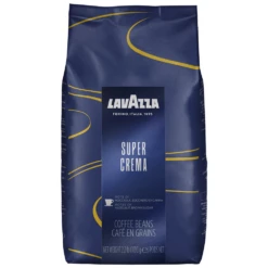 Lavazza Super Crema Whole Bean Espresso Coffee