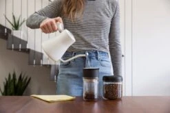 Fellow Stagg 1L Pour-Over Kettle - Matte White -Coffee Machine Shop TG7A8757