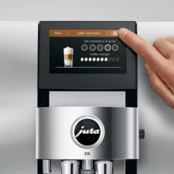 JURA Z10 Super-Automatic Espresso Machine 28 JURA Z10 Super-Automatic Espresso Machine -Coffee Machine Shop Z10 det Al Wh screen touch AromaSel en Original eng 30767