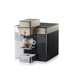 Illy Y5 IperEspresso Milk, Espresso & Coffee Machine - Satin -Coffee Machine Shop francis francis y5 satin milk espresso machine