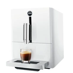 JURA A1 Espresso Machine - Piano White -Coffee Machine Shop jura a1 angled 1